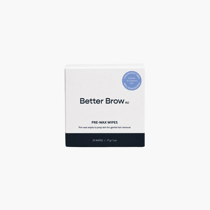 Better Brow Pre Wax Wipes